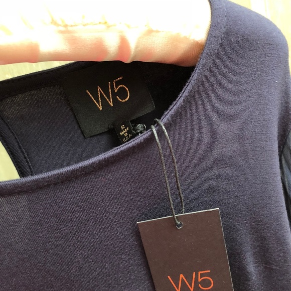 Unique Pleated Sleeve Blouse by W5 - Picture 4 of 4